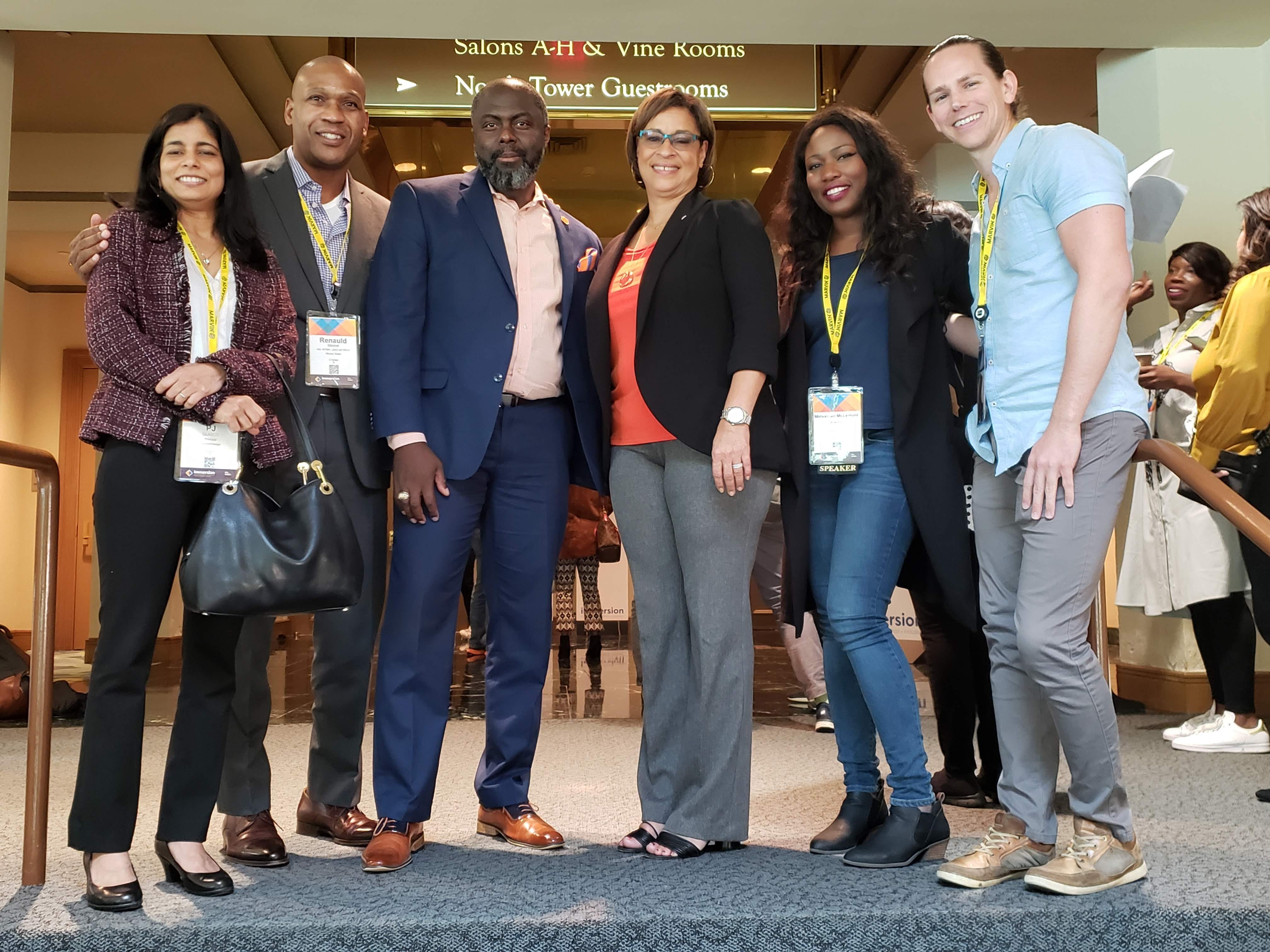 McLemore with colleagues at a TXA Conference in 2019 McLemore with colleagues at a TXA Conference in 2019
